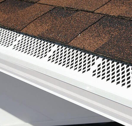 3 ft. Snap-In White Gutter Guard