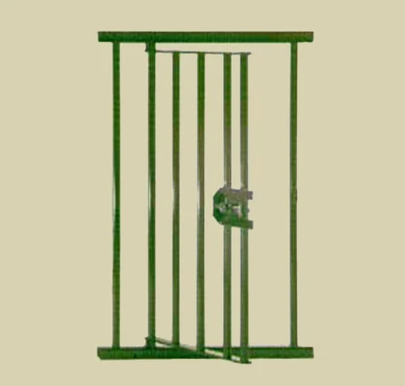 2 ft. x 3 ft. Black Grill HG2 For Horse Stalls Grill Product Option