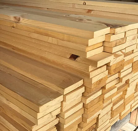 Standard pine stripping boards