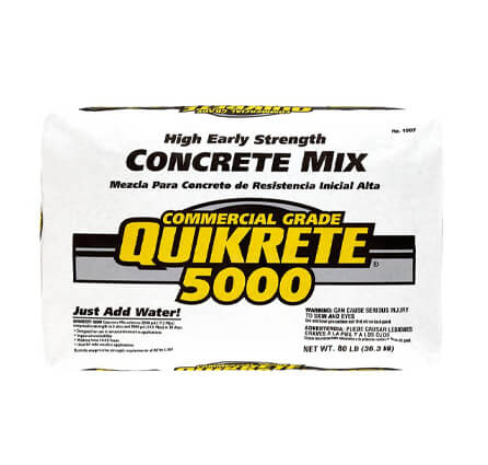QUIKRETE® 5000 Concrete Mix 80 lbs. Bag