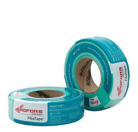 FibaTape Mold-X10 300 ft. Self-Adhesive Mesh Drywall Joint Tape