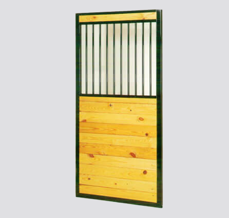 Black Door Frame For Horse Stall 48 in. x 88 in.