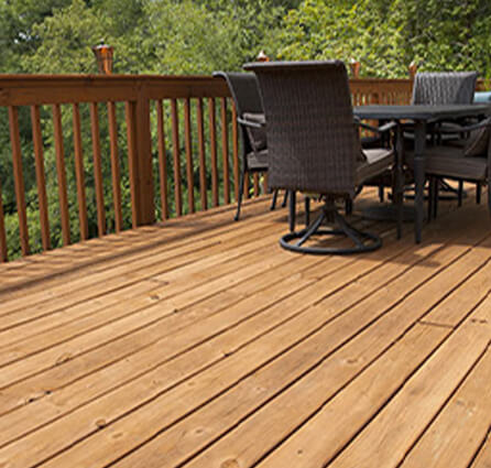 Decking Boards, Treated Lumber