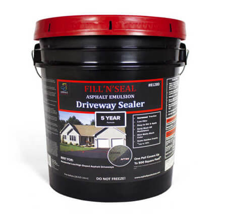 Driveway Sealer Asphalt Products 5 Gallon Bucket