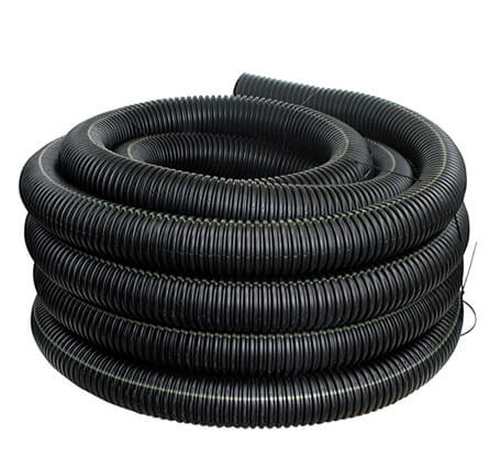 4 in. Solid Coil Pipe Black 10 ft. | 100 ft. | 250 ft.