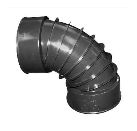 4 or 6 in. 90° Elbow Coil Pipe Accessories