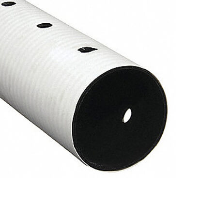 Perforated Sewer & Drain Pipe 4 in. x 10 ft. 