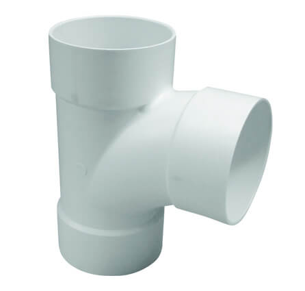 4 in. Y Connector Sewer & Drain Pipe 